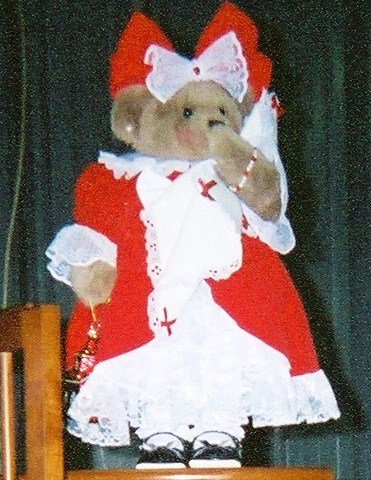 Xmas Thumbsucker Bear