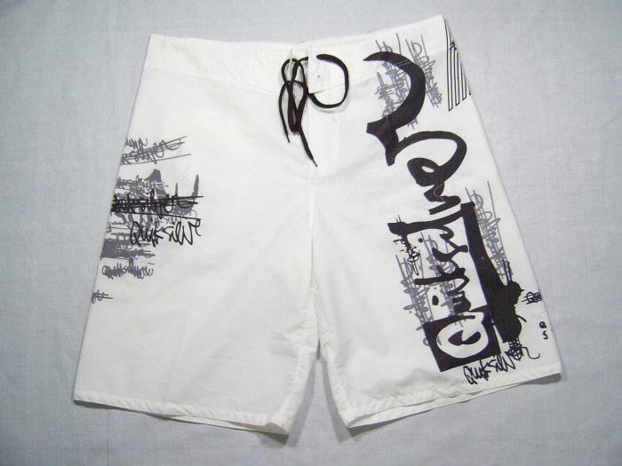QUIKSILVER PAINT EDT SURF BOARD SHORTS/ waist 30 to 38/ (also sell BILLABONG, ONEILL, RIPCURL)