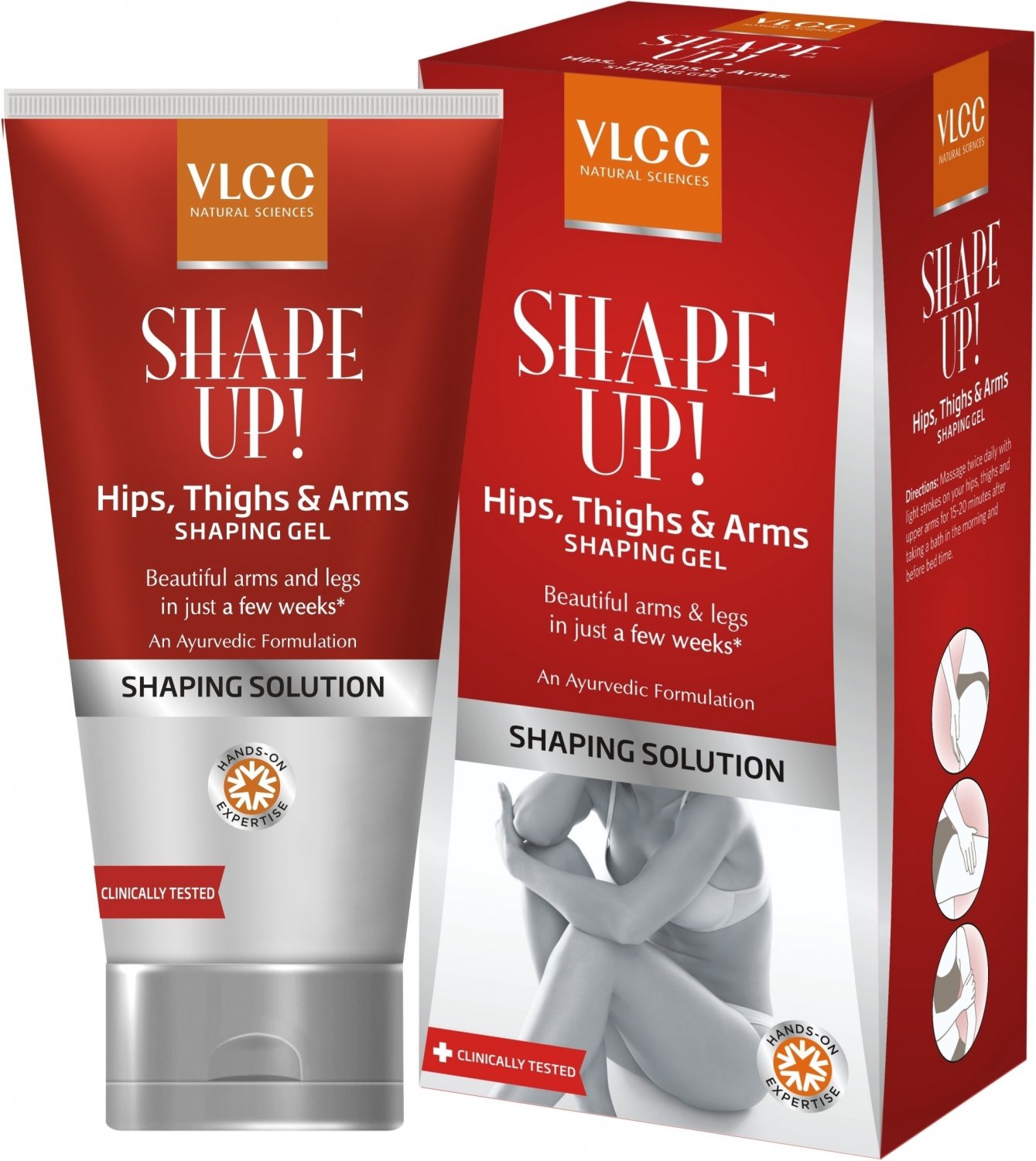 Vlcc Shape up Hips, Thighs & Arms Shaping Gel 100 gms