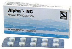 Alpha NC for Decongestion 80 Tablets Schwabe Homeopathy