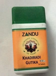 Zandu Khadiradi Gutika 140 Tabs