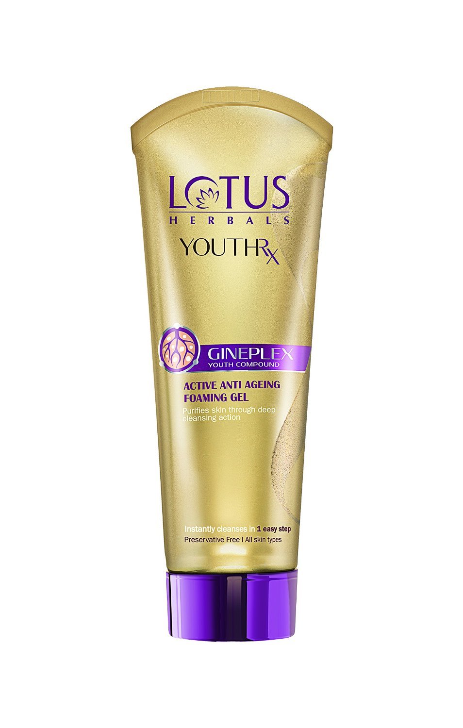 Lotus Herbals YouthRx Active Anti Ageing Foaming Gel, 100gms
