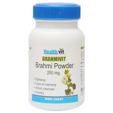 Healthvit Bramhivit Bramhi Powder 250Mg - 120 Capsules