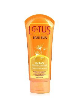 Lotus Herbals Afe Sun De-Tan After Sun Face Pack 100 gms