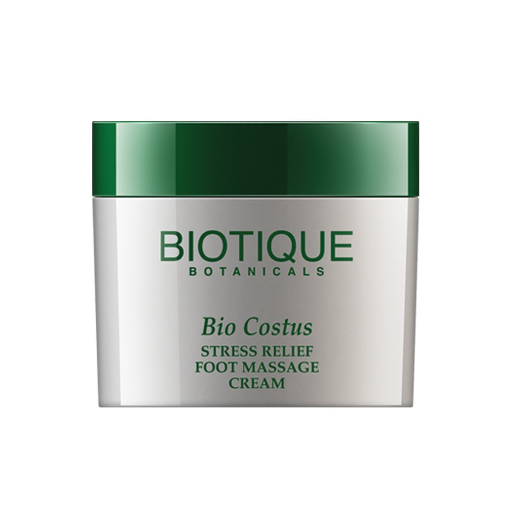 BIOTIQUE BIO COSTUS (STRESS RELIEF FOOT MASSAGE CREAM) 50GMS