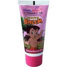 3 x Chhota Bheem Dento Shine Gel Toothpaste For Kids (3 Pack)