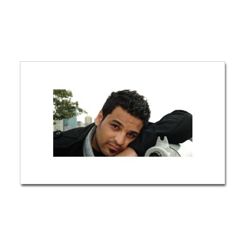 Hussam Al Rassam Sticker (Rectangular)