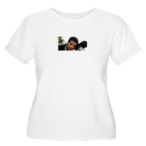 Hussam Al Rassam Women's Plus Size Scoop Neck T-Shirt