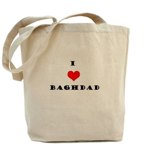 "I love Baghdad" Tote Bag