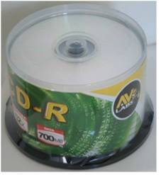 50 AV Labs 700MB Blank CD's