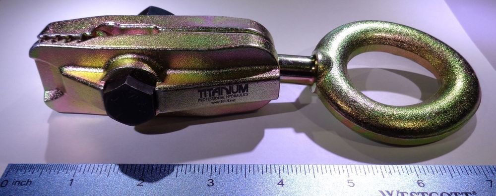AUTO BODY CORNER CLAMP CHROME MOLYBDENUM ALLOY FORGED 3 TON CAP 770-01C