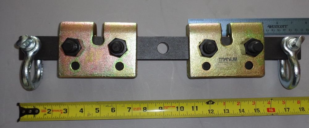 AUTO BODY FRAME RAIL UNIBODY CLAMP CHROME MOLYBDENUM ALLOY FORGED 5 TON 770-02C