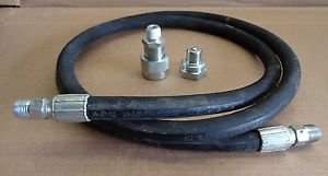 3/8 X 8 FOOT JACK HOSE 10,000 PSI Capacity working pressure 770-143