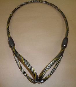 Auto body Clamp Cable pulling Sling Made in USA, 3/8 thick cable 770-141