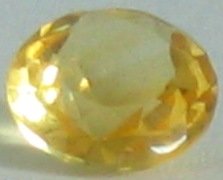6mm (~0.65ct) Round Brilliant Brazil Citrine
