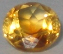 6mm (~0.73ct) Round Brilliant Brazil Citrine