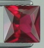 6mm (~1.12ct) Princess Cut Sri Lanka Ruby