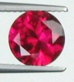 8mm (~2.35ct) Round Brilliant Sri Lanka Ruby