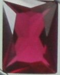 8x6mm (~1.5ct) Scissor Cut Sri Lanka Ruby