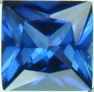 8mm (~2.8ct) Princess Cut Thailand Sapphire