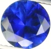 8mm (~2.4ct) Round Brilliant Ceylon Sapphire