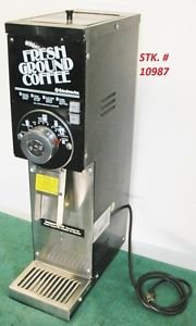 GRINDMASTER 875 COMMERCIAL COFFEE GRINDER Serviced Sanitized Comp w/ Bunn G ser.