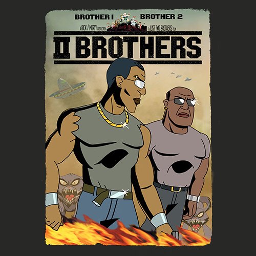 Rick and Morty -TWO BROTHERS!! t-shirt