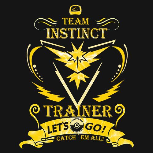 POKEMON - TEAM INSTINCT!!! t-shirt