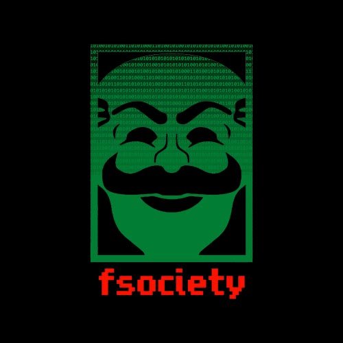 Fsociety in binary - t-shirt!
