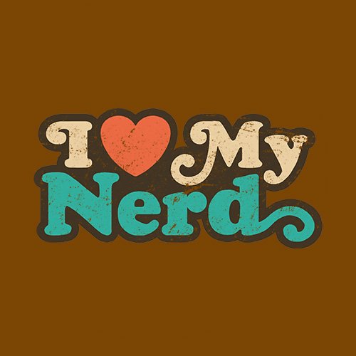I love my nerd t-shirt