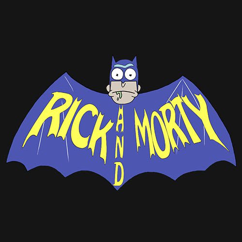 Rick and Morty - batman! t-shirt