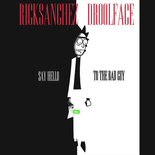 Rick and Morty - scarface!!! t-shirt - www.shirtdorks.com