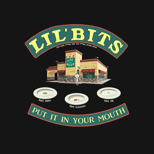 Lil Bits!!! - t-shirt- www.shirtdorks.com