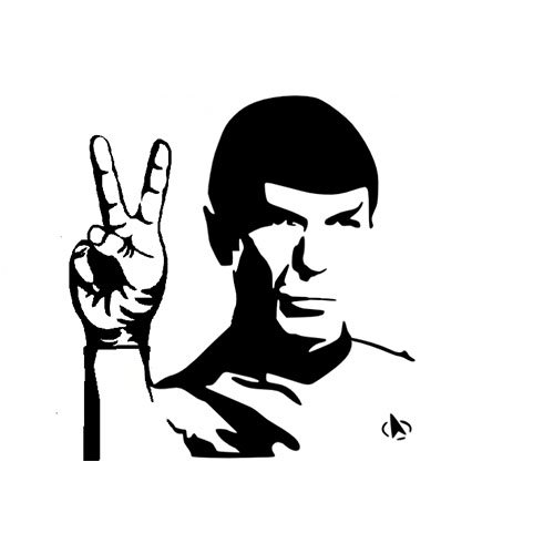 Spock peace T-shirt- www.shirtdorks.com
