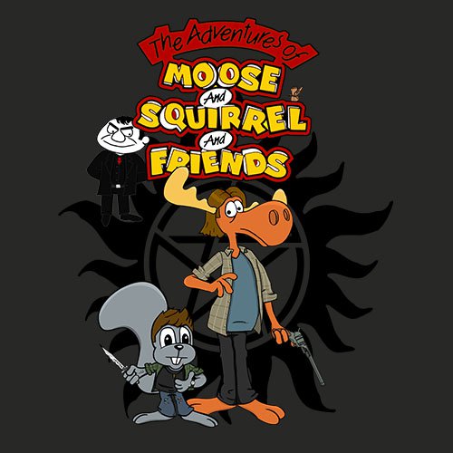 Supernatural - demonbusters T-Shirt!!!! - www.shirtdorks.com