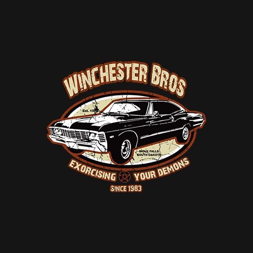 Supernatural - Winchester. bros T-Shirt!!!! - www.shirtdorks.com