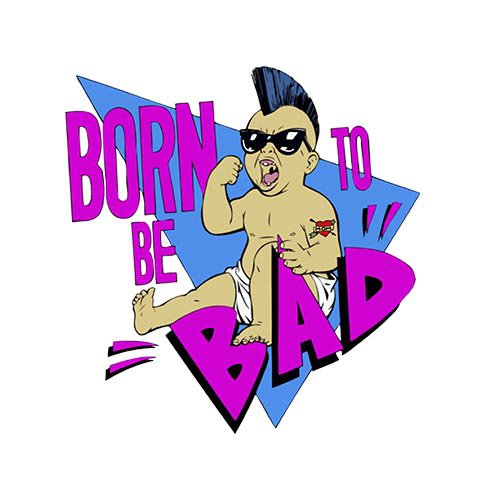 Twins - Born to be bad! - www.shirtdorks.com