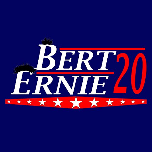 Burt and Ernie -Election tee - www.shirtdorks.com