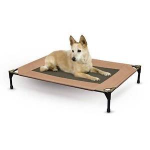 X-LARGE DOG COT OUTDOOR MESH BOTTOM PET COT BED FOR DOGS UP TO 150 LBS SHIPS USA