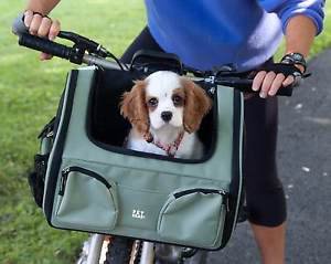 DOG BICYCLE BASKET CARRIER DOG BIKE BASKET CAR SEAT TOTE 3 IN 1 CHOOSE A COLOR