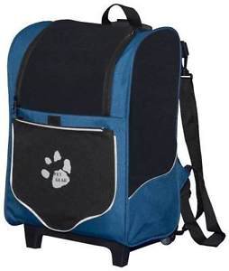 DOG ROLLING CARRIER BACKPACK CAR SEAT 5 IN 1 FOR PETS TO 10 LBS SHIPS FROM USA