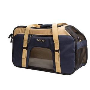 DOG PET CARRIER SPORT CARRIER TOTE BAG FROM BERGAN 19" X 10" X 13" SHIPS FROM US