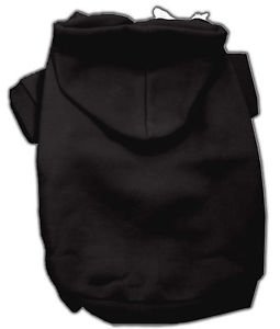 DOG HOODIE SWEAT SHIRTS BLACK FOR DOGS OF ALL SIZES USA MADE DOG & PUPPY CLOTHES