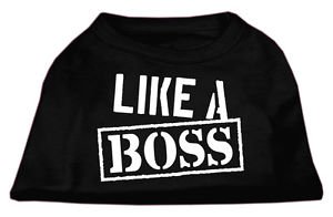 DOG SHIRT yorkie chihuahua toy maltese BOSS DOG TANK SHIRT clothes MADE IN USA