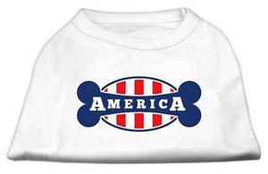 DOG SHIRT yorkie chihuahua toy maltese AMERICA DOG TANK SHIRT clothes USA MADE