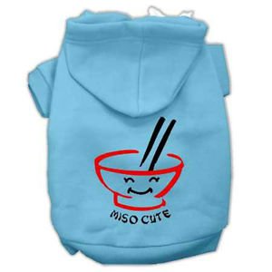SM DOG SWEATSHIRT pomeranian yorkie brussels COOL DOG HOODIE clothes MADE IN USA