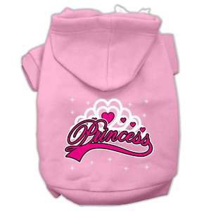 X-SMALL DOG SWEATSHIRT chihuahua teacup yorkie PRINCESS DOG HOODIE JUMPER clothe