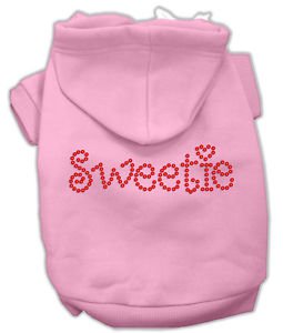 SM DOG HOODIE chihuahua yorkie toy poodle maltese SWEETIE DOG SWEATSHIRT US MADE