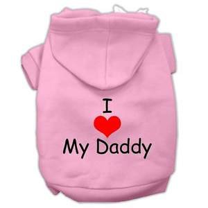 DOG SWEATSHIRT boxer collie dalmatian pit bull DOG DADDY HOODIE clothes USA MADE