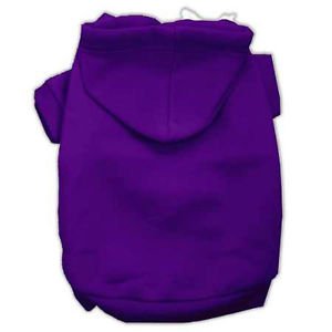 DOG SWEATSHIRT boxer labrador dalmatian pitbull DOG HOODIE VIOLET clothe US MADE
